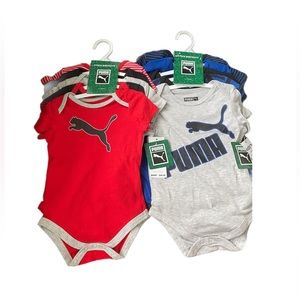 Puma Onesie Bundle 6-9 months NWT